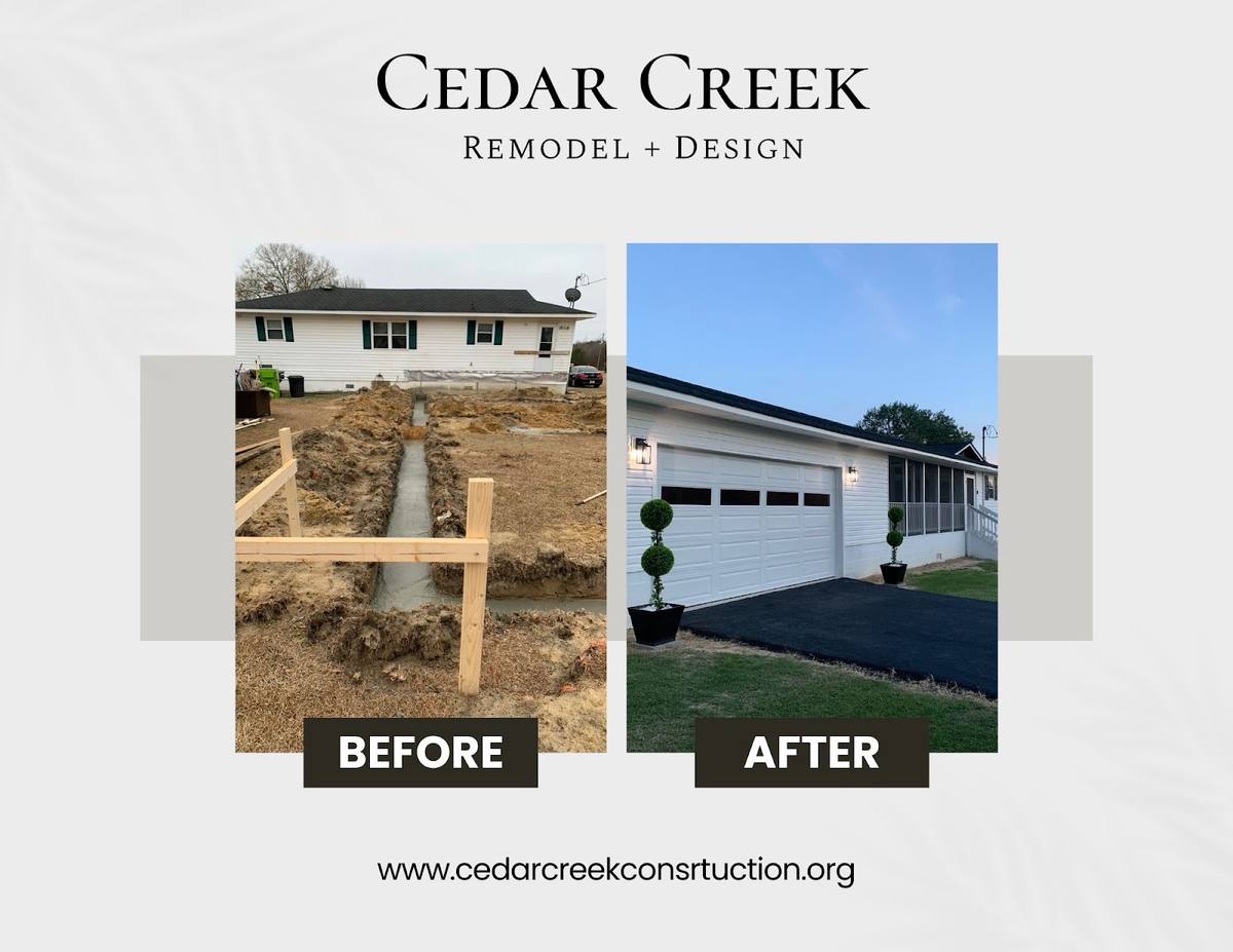 Cedar Creek Remodel + work