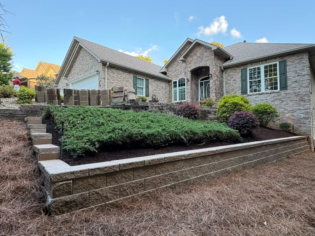 Garden Pro hardscaping project